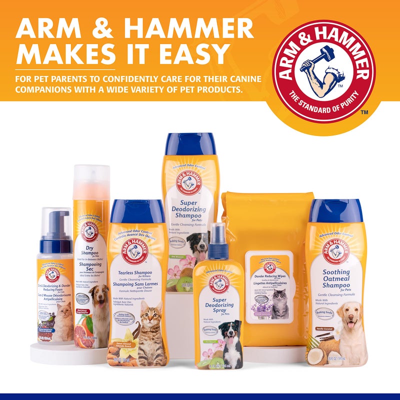 Arm & Hammer For Pets Super Deodorizing Spray for Dogs | Best Odor Eliminating Spray for All Dogs & Puppies | Fresh Kiwi Blossom Scent That Smells Great, 6.7 Ounces-1 Pack (FF9367) - Image 4
