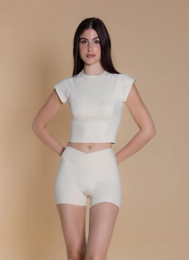 SHAPES SOFT SHORT SLEEVE TOP