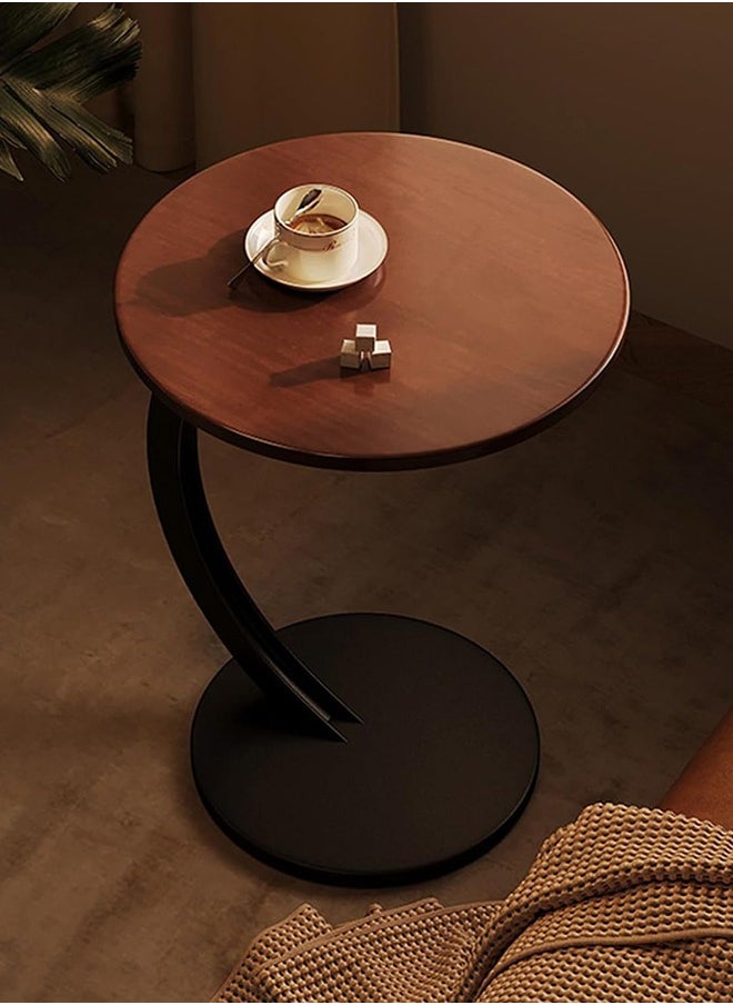 Modern C-shaped side table, side table, sofa side table, coffee side table for living room, bedroom and office