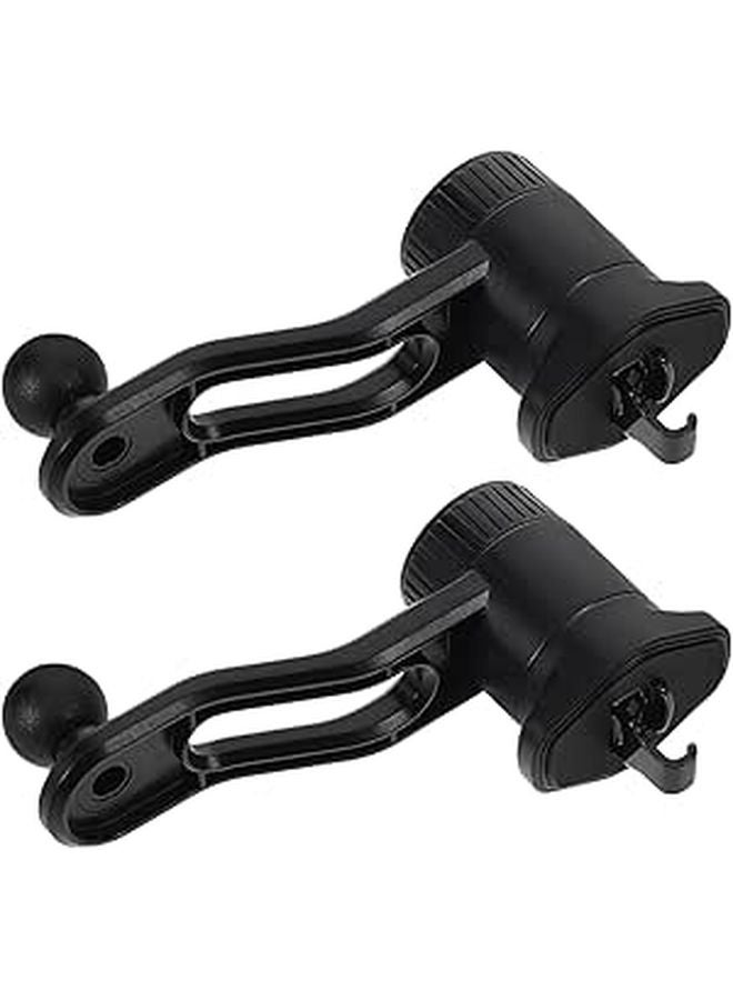 2 Pcs Car Air Vent Phone Mount Holder With 17mm Ball Head For Smartphone - Image 1
