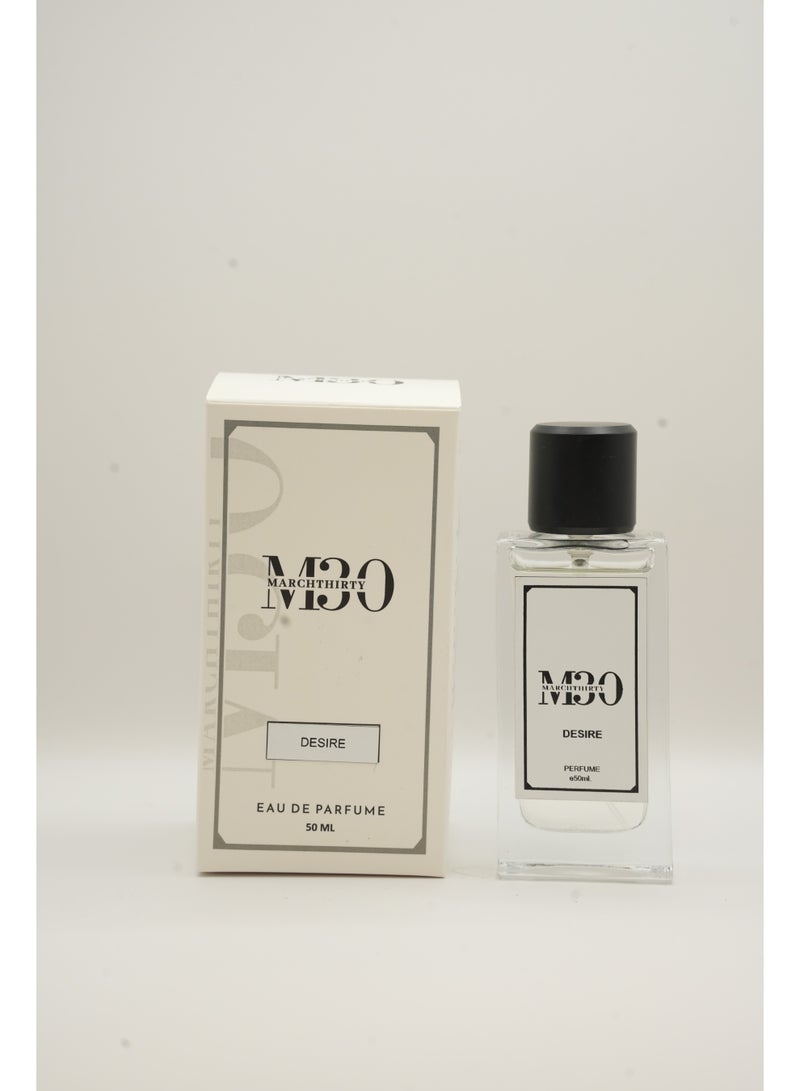 March Thirty (M30) Desire Eau de Parfum Men 50ml - Image 4