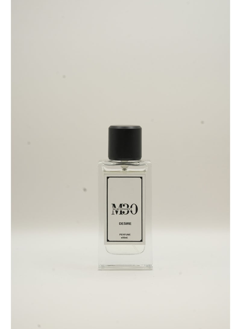 March Thirty (M30) Desire Eau de Parfum Men 50ml - Image 2