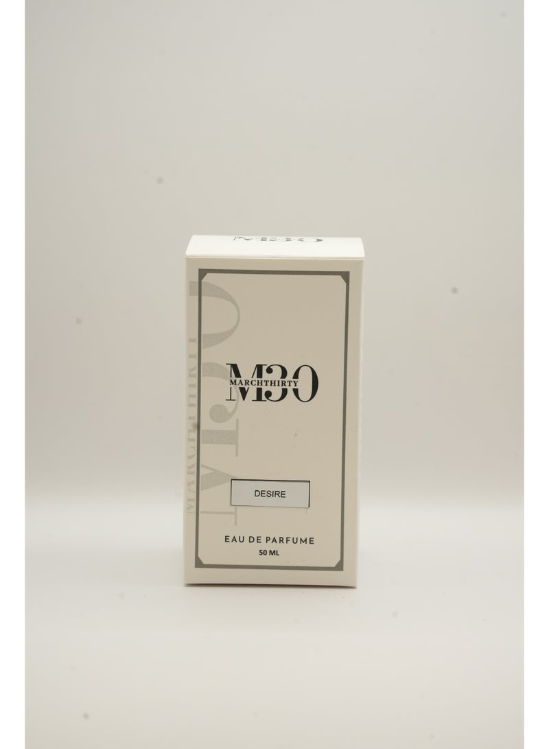 March Thirty (M30) Desire Eau de Parfum Men 50ml - Image 3