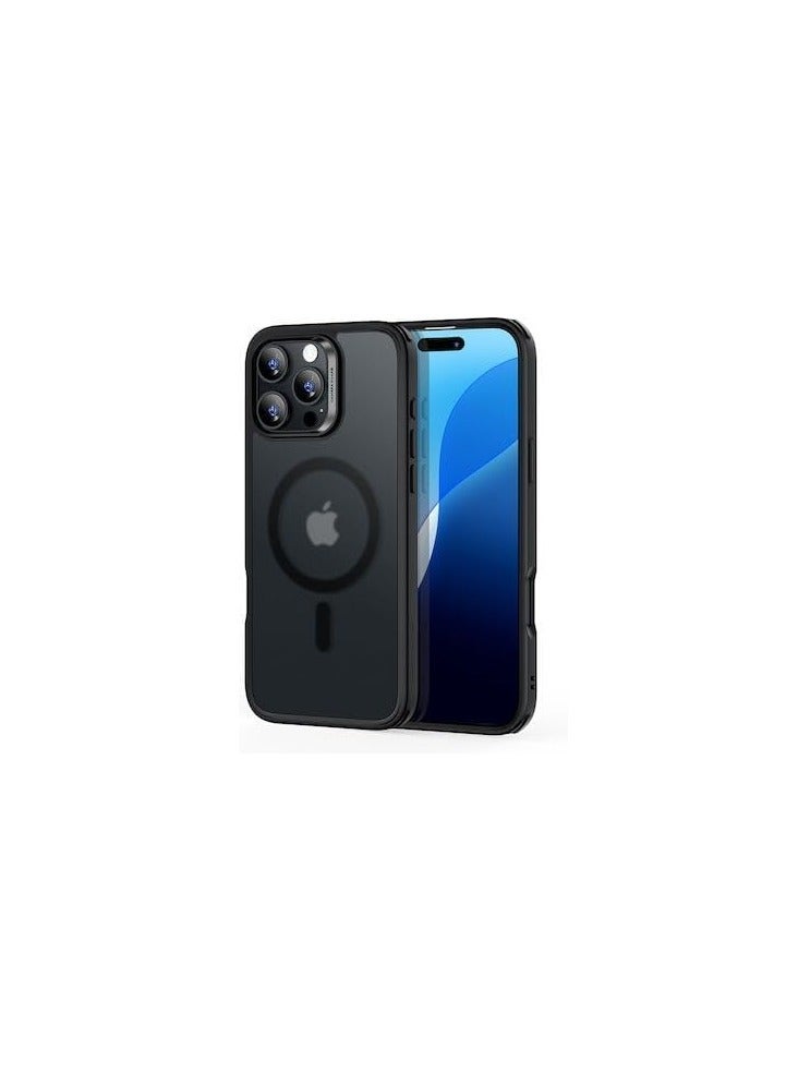 ESR Case for iPhone 16 Pro Max - ESR Classic Hybrid HaloLock - Frosted Black-ESR-CASE-MSAFE-IP16M-1A770-1A7700202 Black - Image 1