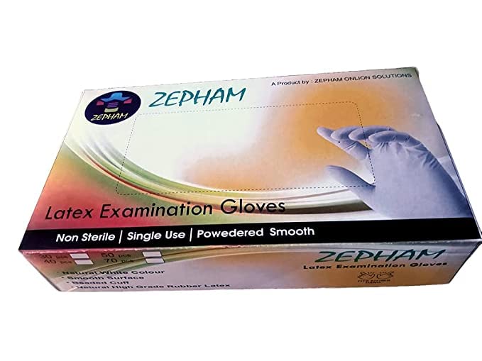 Zepham Zepham premium glovesMedium sized 100 pieces NonSterile_White  - Image 2