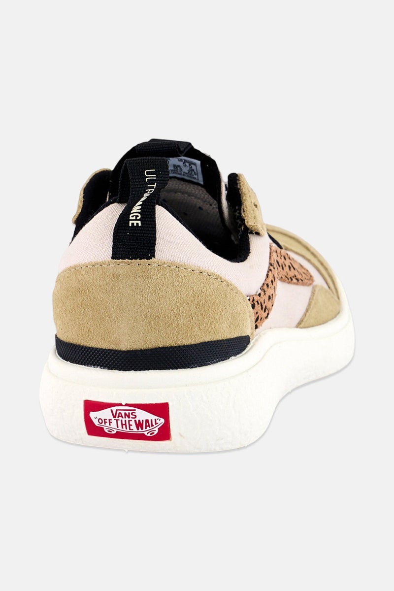 VANS Kids Boy Ultrarange Exo Lace Up Shoes, Olive - Image 2