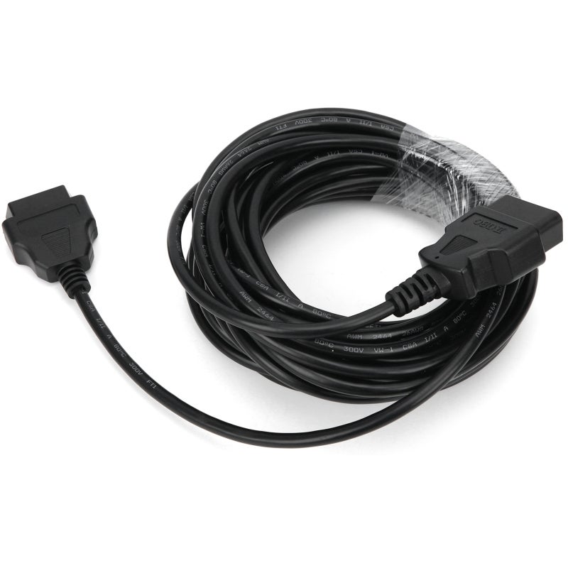 كابل تمديد OBD2 ذكر 16 دبوس إلى أنثى - كابل محول تشخيصي عالي الجودة ABS بطول 10 أمتار - سلك تمديد OBDII لأدوات تشخيص السيارة - Image 2
