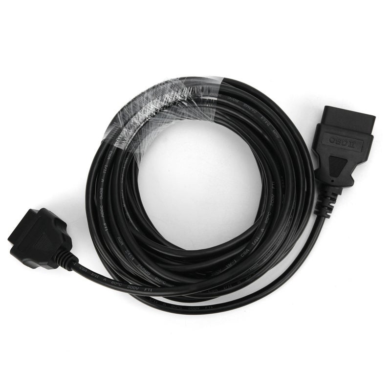 كابل تمديد OBD2 ذكر 16 دبوس إلى أنثى - كابل محول تشخيصي عالي الجودة ABS بطول 10 أمتار - سلك تمديد OBDII لأدوات تشخيص السيارة - Image 5