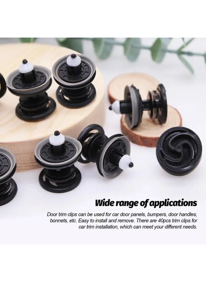 40pcs Car Door Panel Mounting Clips For VW Golf 5 6 7 T5 T6 Passat Skoda Caddy A1 A4 A5 A6 - Image 5