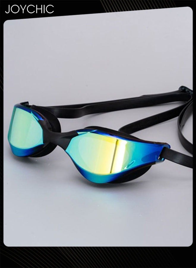 Joychic Women Men Adjustable Anti-Fog NO Leaking UV Protection Wide View Lightweight Swimming Goggles - Image 2