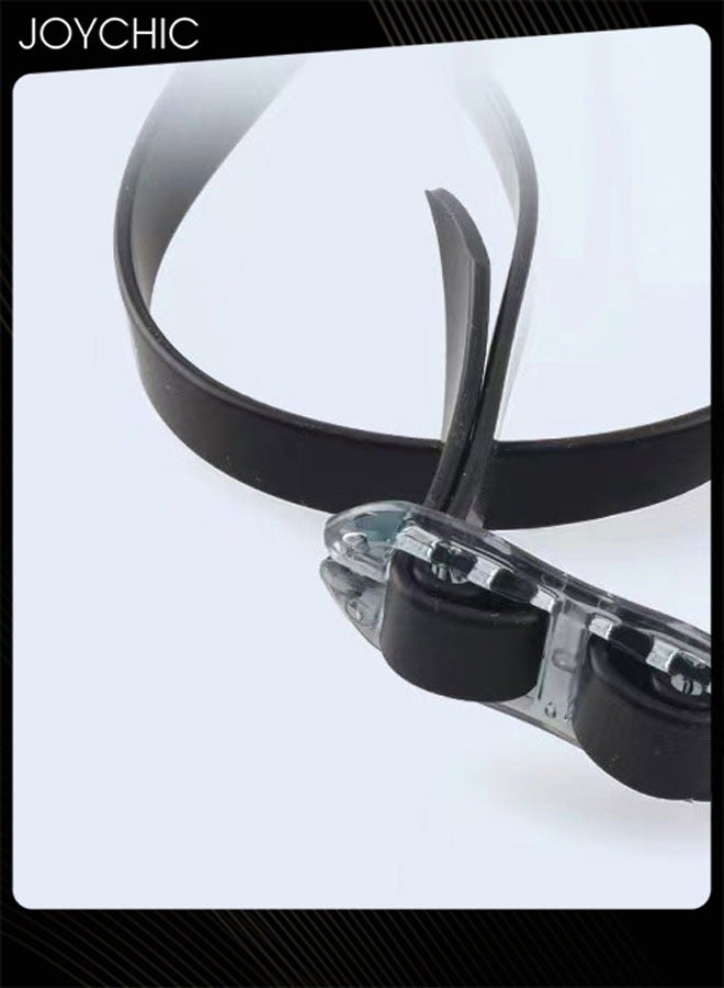 Joychic Women Men Adjustable Anti-Fog NO Leaking UV Protection Wide View Lightweight Swimming Goggles - Image 3