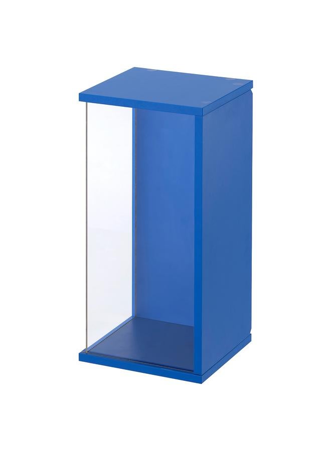 Zaboon Wall-Mounted Display Cabinet, Bright Blue, 50X25X25 Cm - Image 1