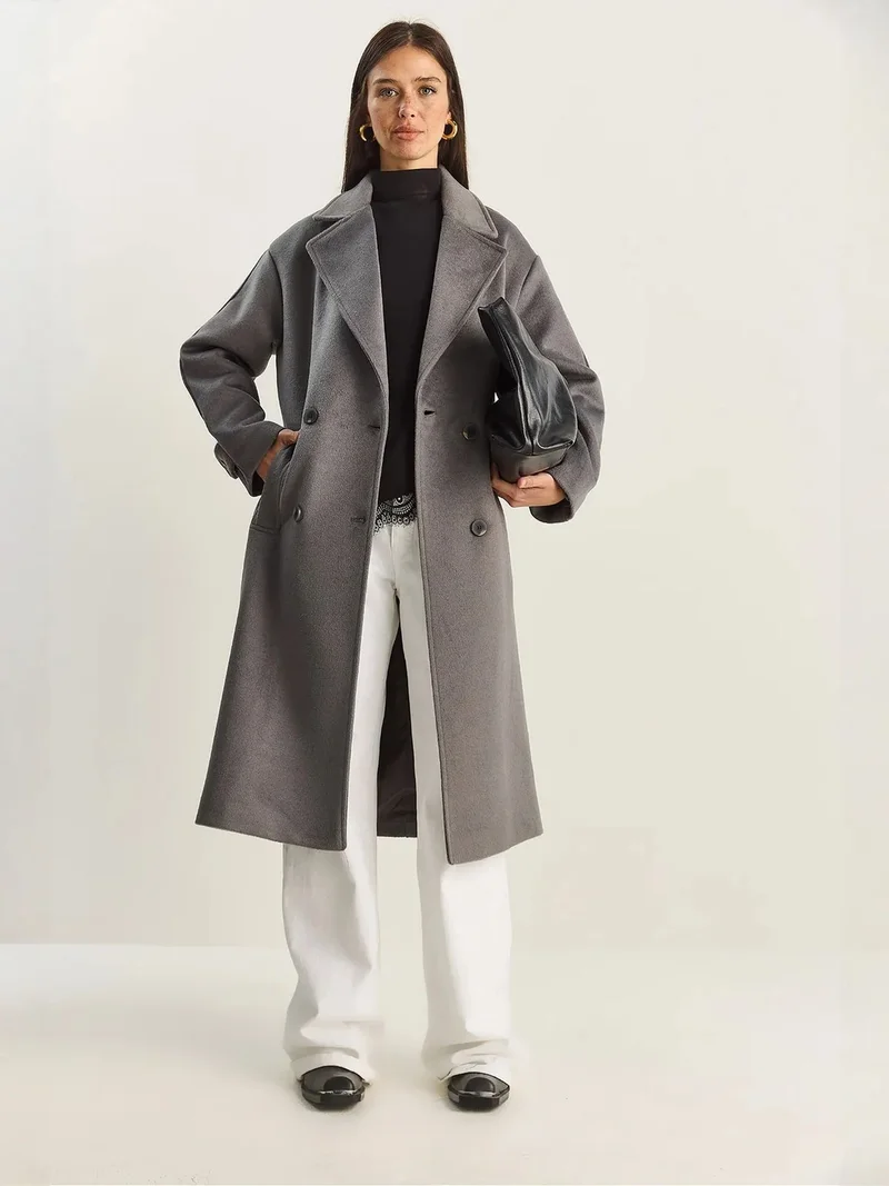 بيانكو لوتشي LUCCI Oversized Long Coat