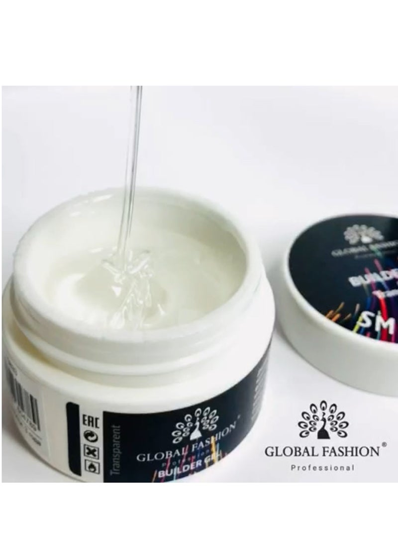 GLOBAL FASHION - Global Fashion Smart Gel - Two-Phase Extension Gel, 15g | Transparent - Image 1
