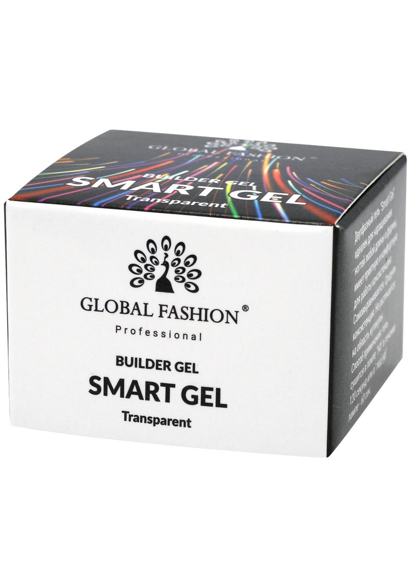 GLOBAL FASHION - Global Fashion Smart Gel - Two-Phase Extension Gel, 15g | Transparent - Image 1