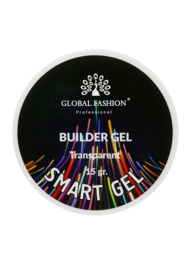 GLOBAL FASHION - Global Fashion Smart Gel - Two-Phase Extension Gel, 15g | Transparent - Image 1