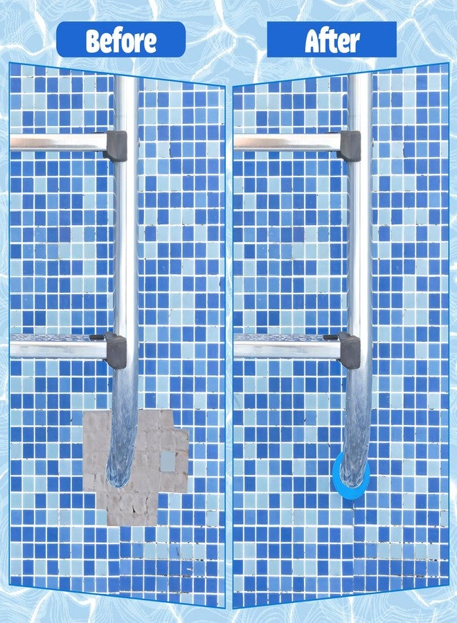 Fairooth 4 Pack Pool Ladder Bumper Plugs for Inground Pool Rubber Inside Pools Ladder Bumper Caps Steps End Plugs Fits 1.9” Standard Swimming Pool Ladders Tubing for Inground Pool Liner Protection - Image 4