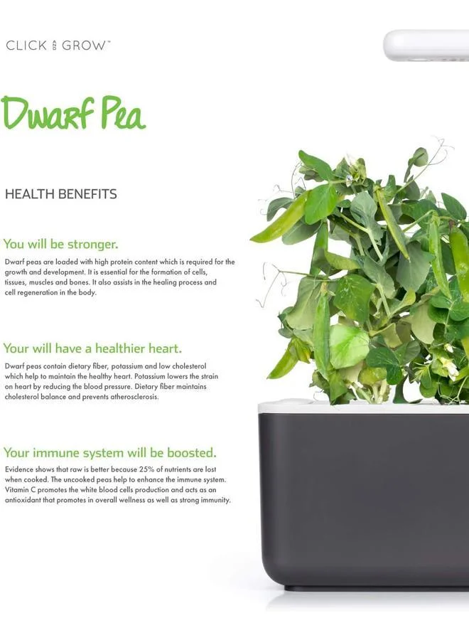 Click & Grow Click & Grow Plant pod 3-pack Dwarf Pea