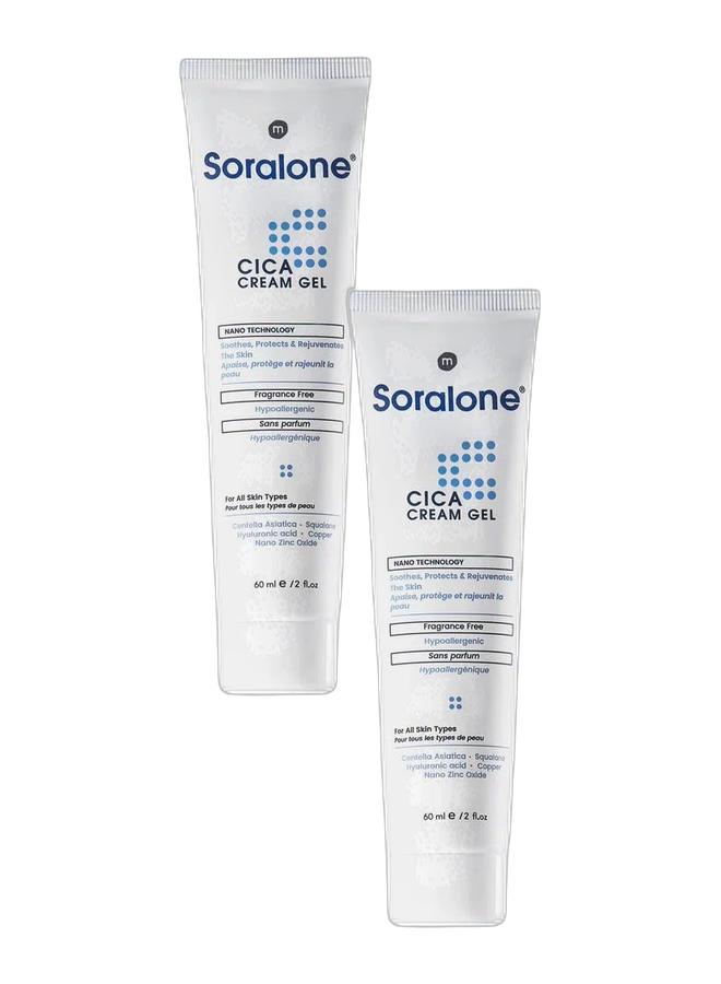 سورالون 2 Soralone Cica Cream Gel 60ml - Image 1