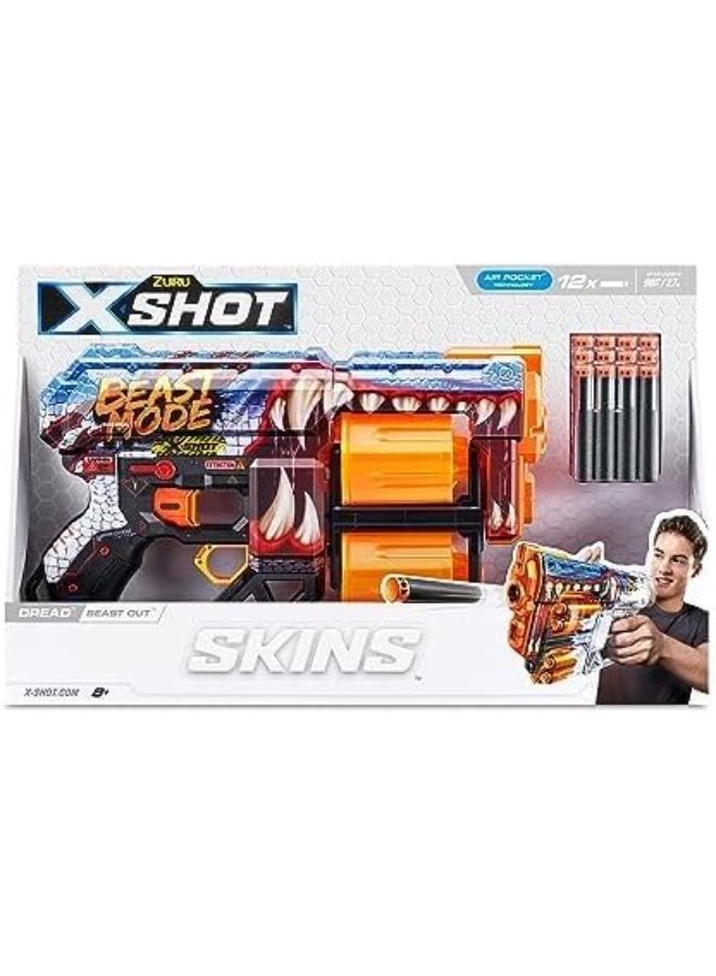 X-Shot Skins Last Stand Beast Out Blaster – Foam Dart Toy Gun for Kids & Teens, 8Y+ - Image 4