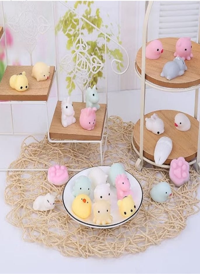 60 Pack Squishies: Kawaii Squishy Toys, Animals Stress Relief, Sensory Toys for Kids, Party Favors - Image 2