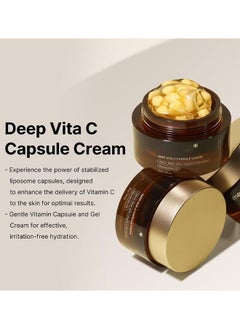 MEDIPEEL Medicube Deep Vita C Capsule Cream High Concentration Vitamin C 55g  - Image 4