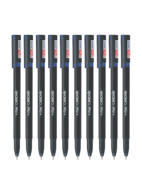 Octane- Blue Gel Pens (Pack Of 10)|Smooth Writing Pens|Water-Proof Ink For Smudge-Free Writing|Preferred By Students For Exam & Class Notes|Study At Home Essentials