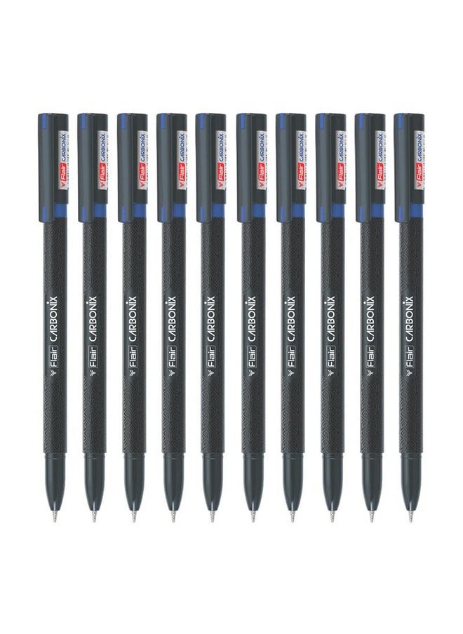 classmate Octane- Blue Gel Pens (Pack Of 10)|Smooth Writing Pens|Water-Proof Ink For Smudge-Free Writing|Preferred By Students For Exam & Class Notes|Study At Home Essentials  - Image 1