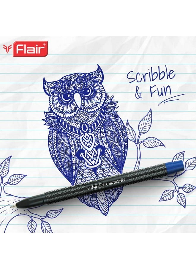 classmate Octane- Blue Gel Pens (Pack Of 10)|Smooth Writing Pens|Water-Proof Ink For Smudge-Free Writing|Preferred By Students For Exam & Class Notes|Study At Home Essentials  - Image 2