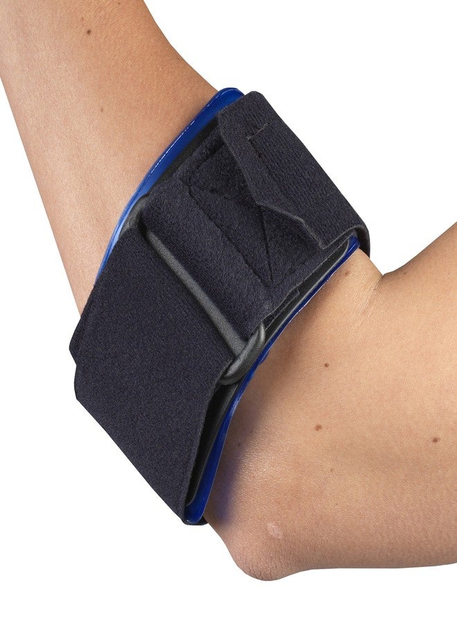 OTC Forearm Band, Compression Strap for Tennis Elbow with Therapeutic Gel Pad Insert, Black - Image 1