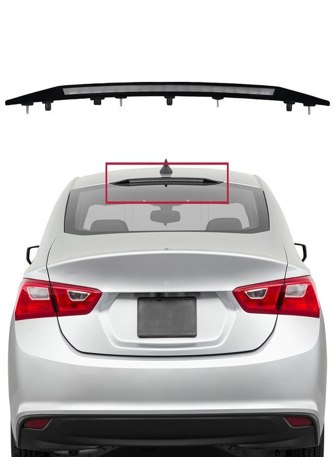 Dimeani Third Brake Light fit for Chevy Malibu 3rd Brake Light Assembly fit for Chevrolet 2016 2017 2018 2019 2020 2021 2022 2023 2024 2025 High Mount Brake Stop Light 42795725 Stop Light Lamp - Image 1