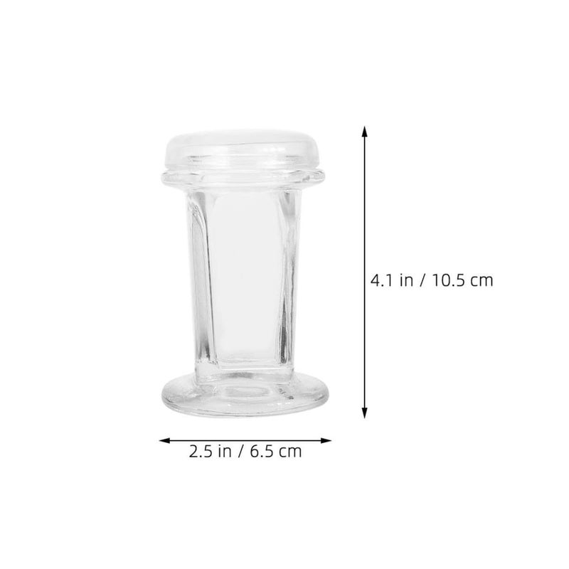 Coplin Staining Jar 3pcs Glass Lid Microscope Slides Histology Lab Sample Staining - Image 3