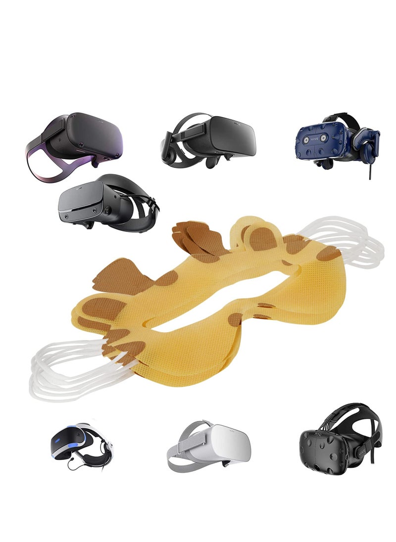 KASTWAVE - 50PCS Disposable VR Cartoon Masks for Kids, Sanitary and Universal VR Eye Cover Mask, Compatible with Meta Quest 2, Quest Pro, PSVR2 - Fun and Hygienic VR Experience for Children - Image 1