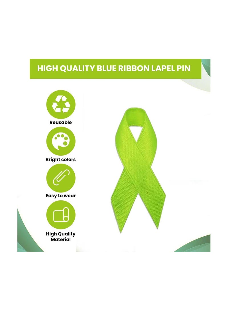 PRINTSHOP4ME Awareness Lapel Pins-Ribbon Pins For Fundraising,Campaigns,Charity Events And Raising Awareness-Ribbon With Safety Pin  - Image 3