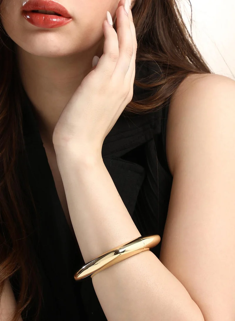 سوهي Women's The Chunky-Quad Bangle Bracelet