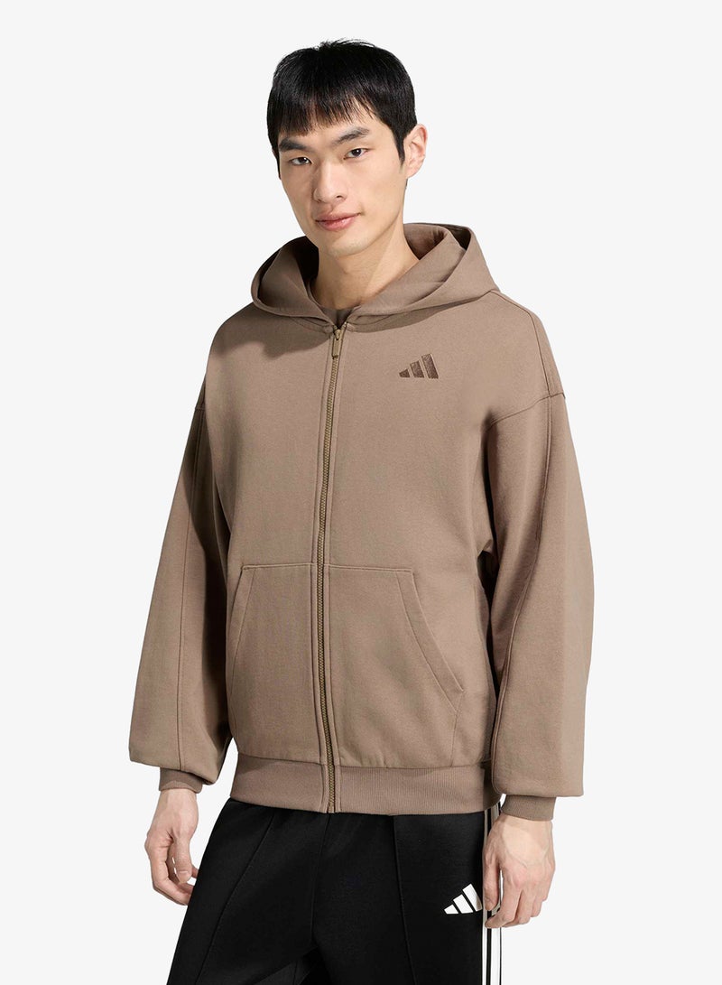 Adidas Small Logo Hoodie - Image 1