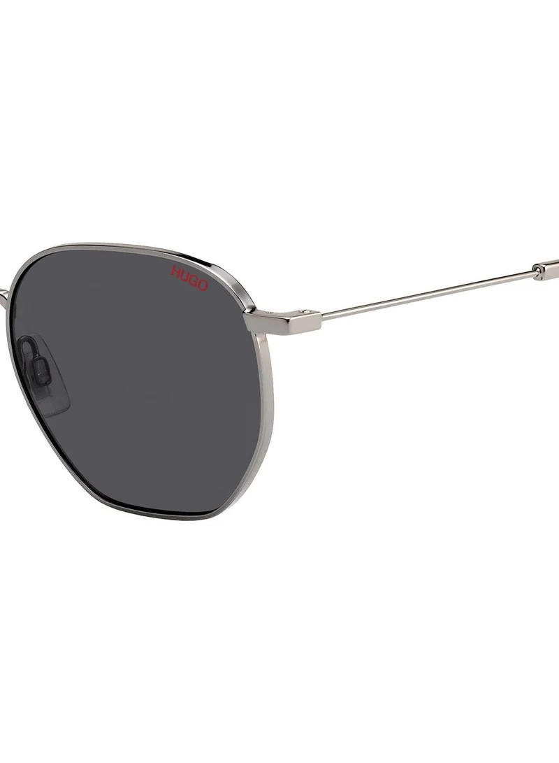 HUGO Men's Men's Full Rim Rectangular Shaped Sunglasses