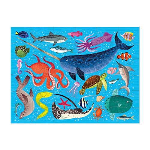 Mudpuppy Ocean Life – 36 Piece Puzzle to Go Featuring Colorful Sea Creatures Perfect Travel Activity for Children Ages 3 and Up - Image 2
