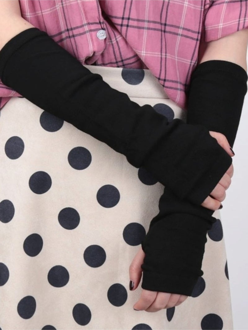 Mood Agenda Double Single Finger Punk Arm Gloves 