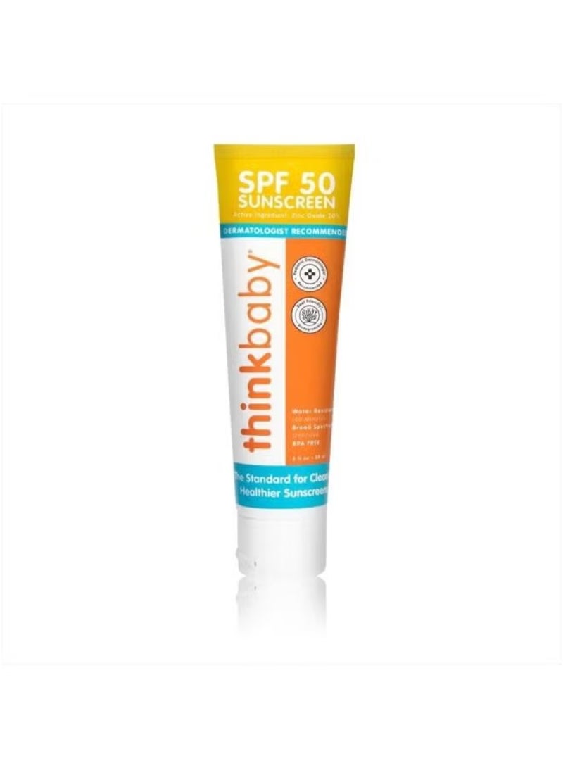 SPF 50+ Braod Spectrum Organic Sunscreen - 3 oz