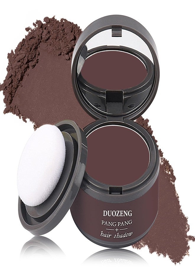 DuoZeng Hairline Powder Stick Root Cover Up for Thinning Hair (7# Chestnut Brown) for Women & Men - Image 1