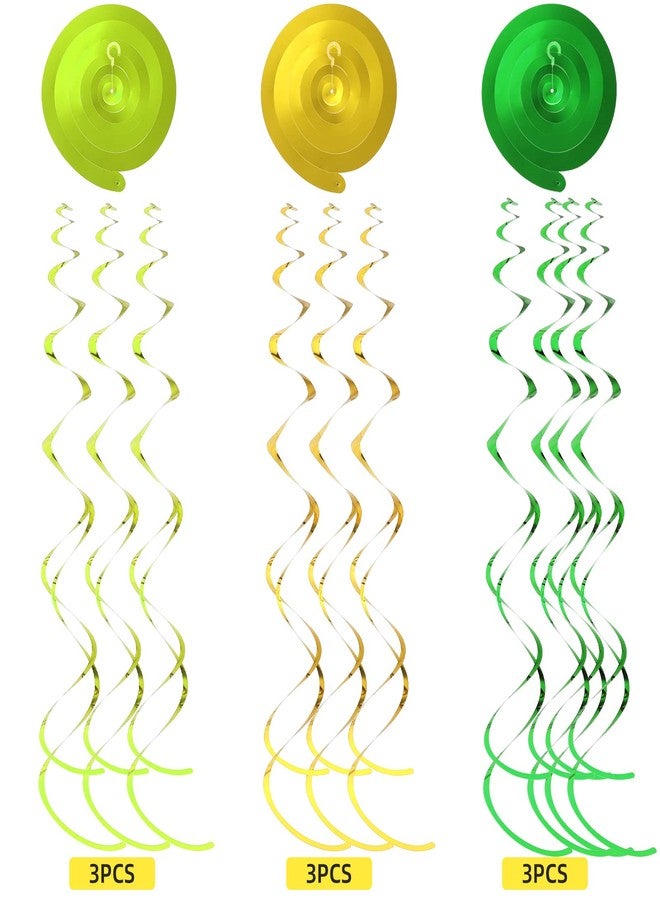 Spakon 30 Pieces Sunflower Hanging Swirls Decorations Sunflower Foil Swirls Ceiling Wall Decor for Themed Birthday Baby Shower Party Supplies - Image 3