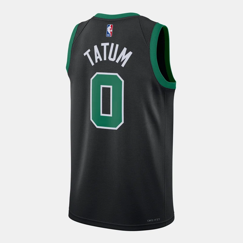 Jordan Black Men's 22/23 NBA Boston Celtics Jayson Tatum Statement Edition Swingman Basketball Jersey for Men | Best Price UAE