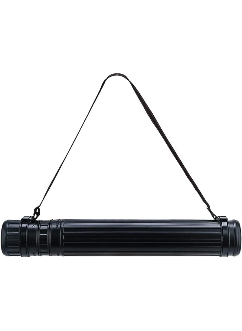 LAMAY Small Poster Tube Storage 17“ to 27” Extendable for Documents Blueprints Artworks Scrolls - Image 1