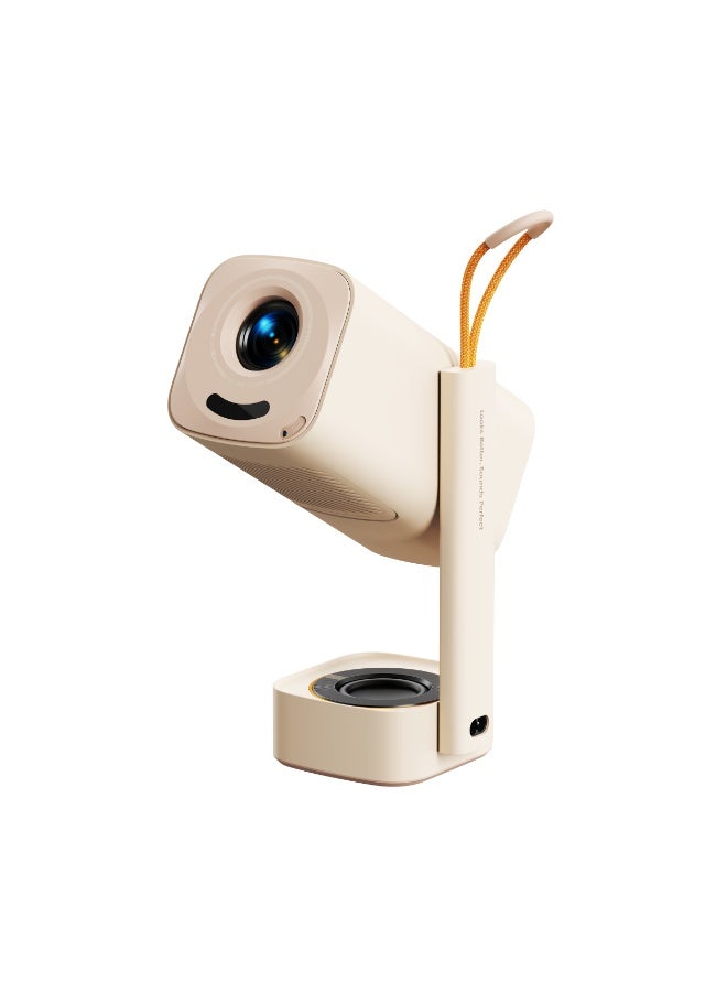 Yaber T1 Pro portable projector with built-in 180-degree angled stand and 8W speaker - Image 3