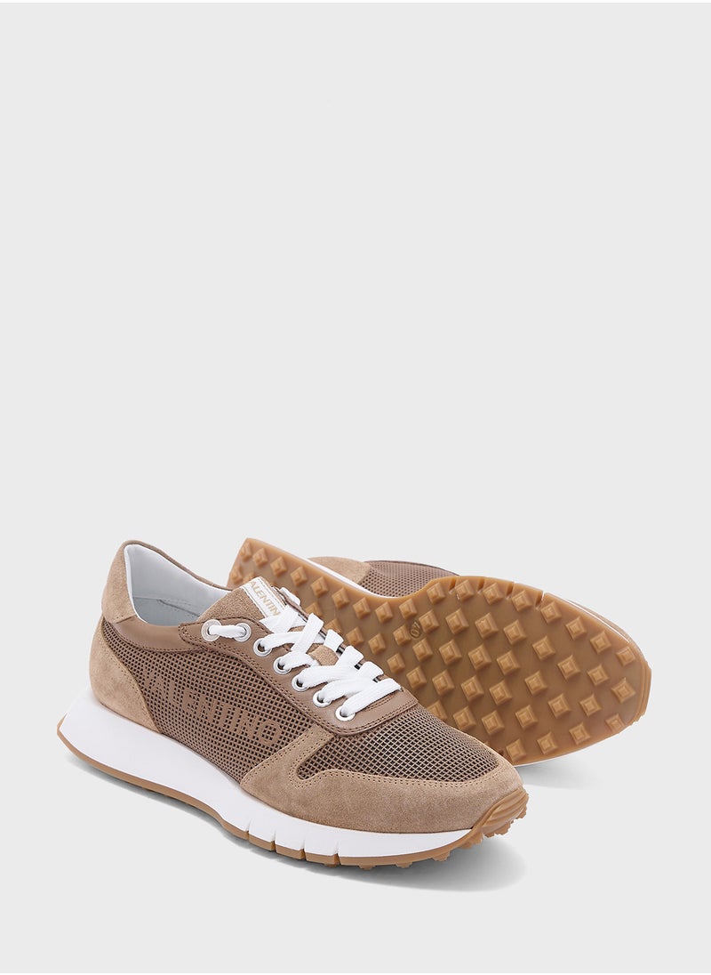 VALENTINO BY MARIO VALENTINO Lace Up  Low Top Sneakers  - Image 3