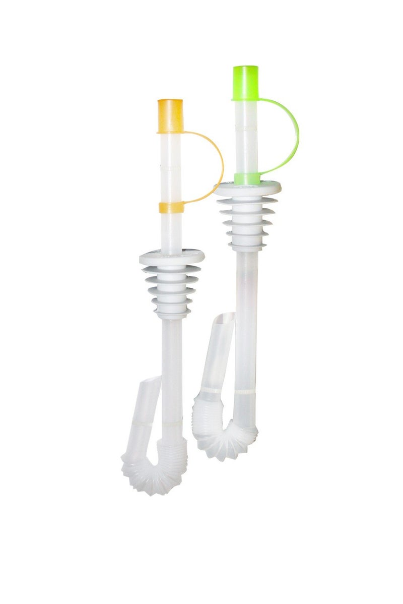 Jokari 12 Count Sip and Seal Soda Straws for Bottled Beverages - Image 2
