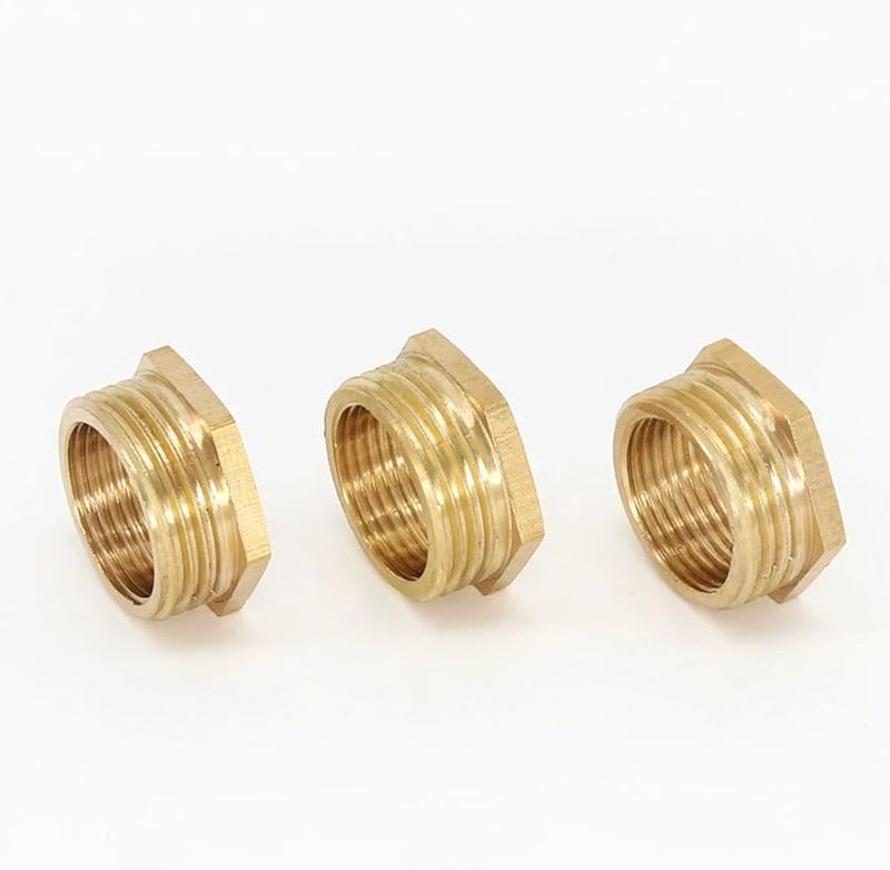 محول أنبوب تصغير جلبة نحاسية موصل تركيب حجم BSP للماء الغاز الوقود المنزل الحديقة - Image 4