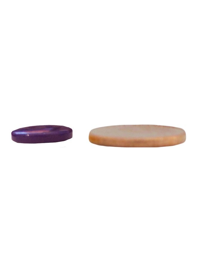 Seeking ROAM Buttons 2 Hole, 1/2 Inch, Resin, 10 Pieces (Purple) - Image 3