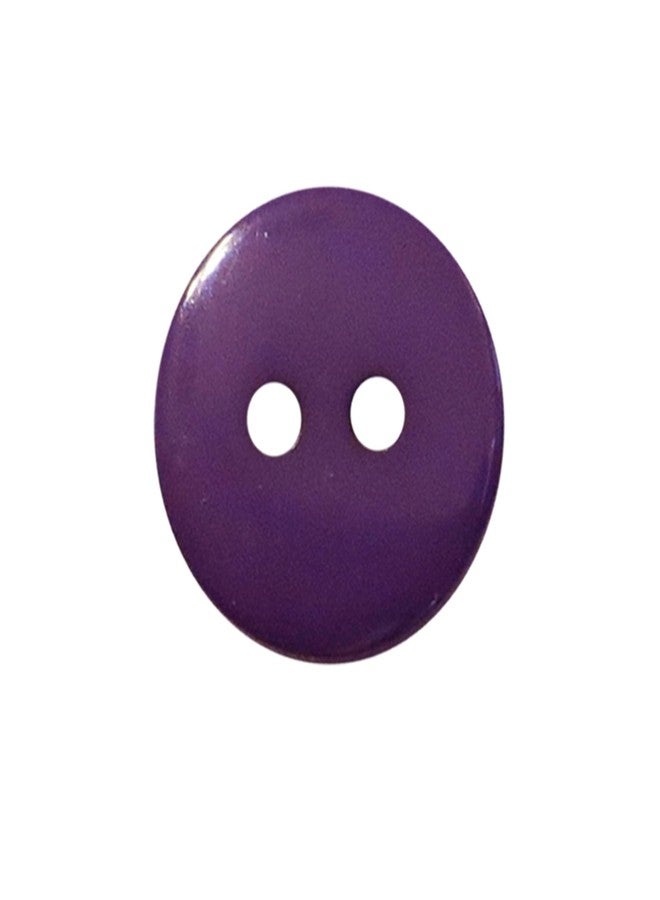 Seeking ROAM Buttons 2 Hole, 1/2 Inch, Resin, 10 Pieces (Purple) - Image 2